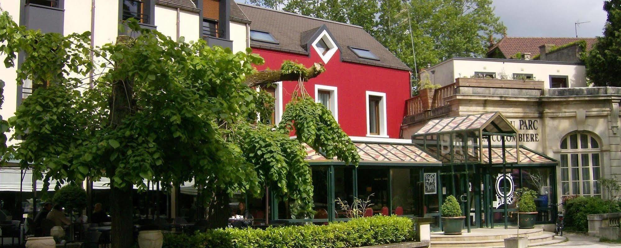 Hotel Restaurant Du Parc De La Colombiere Діжон Екстер'єр фото